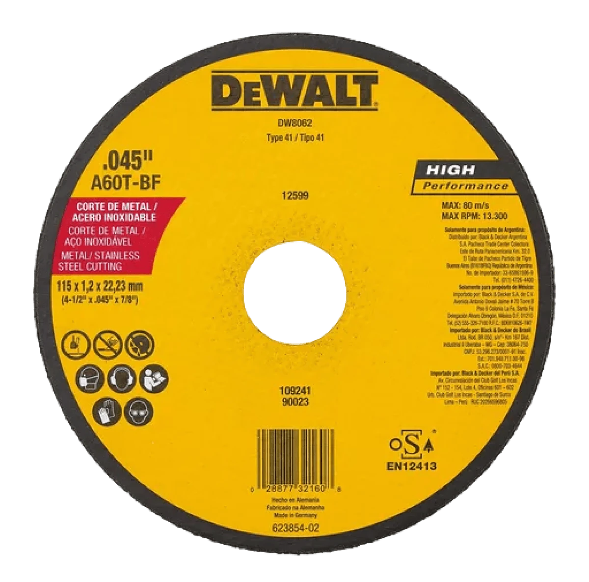Disco DeWalt