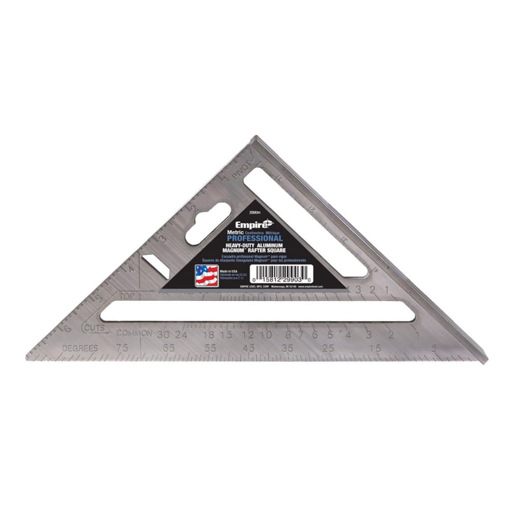 Escuadra de aluminio de 7" borde grueso