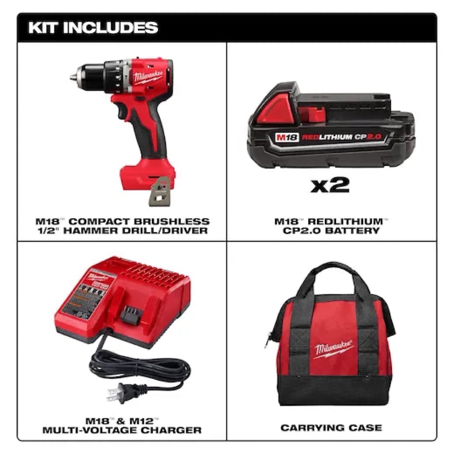 Taladro / Rotomartillo / Atornillador FUEL M18 (kit)