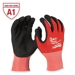 Guantes de Corte de Nitrilo nivel 1 L (12 pzas.)