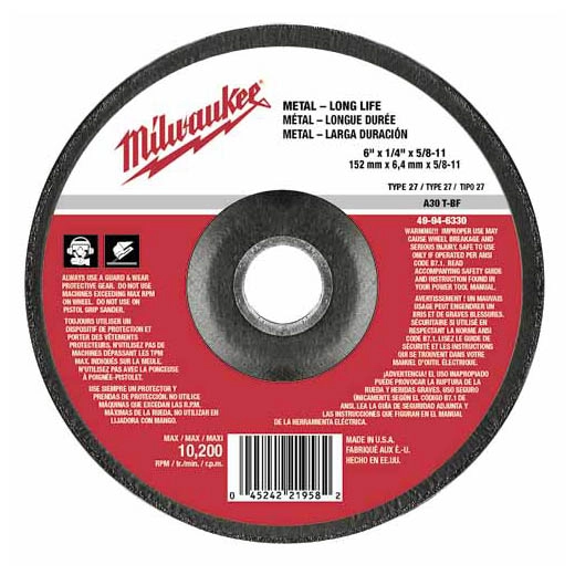 Disco p/ desbaste metal 6