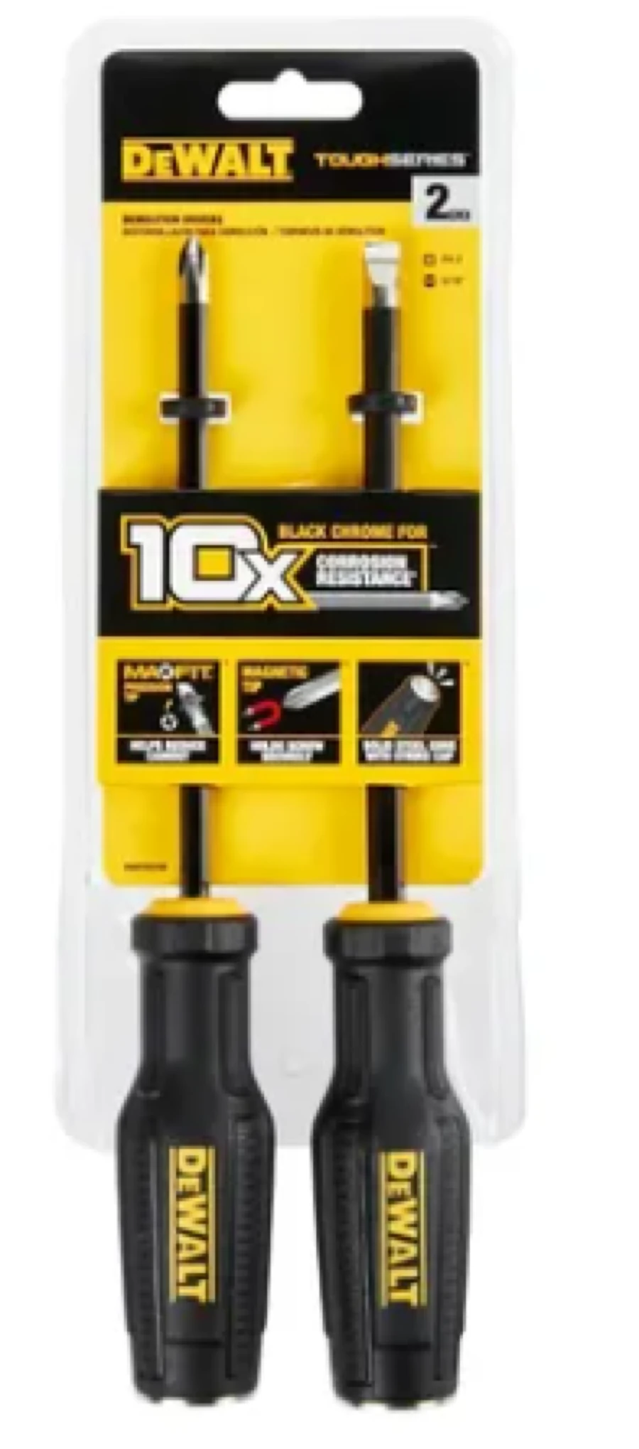 Dw desarmadores de golpe 2pz maxfit