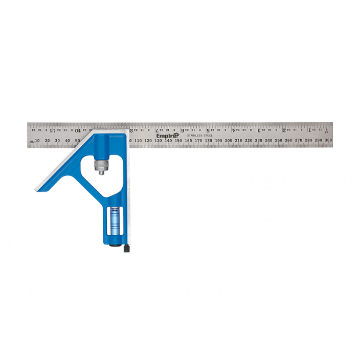 Escuadra combinada de 12" (escala cms.)