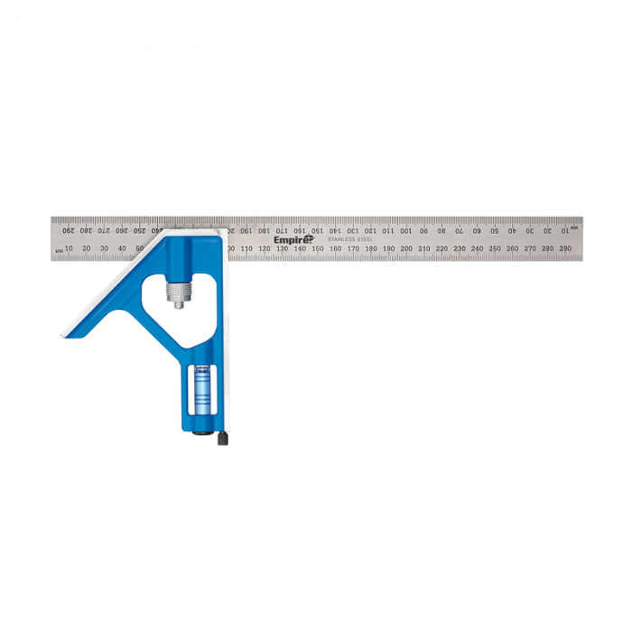 Escuadra combinada Empire de 12" (escala cms.)