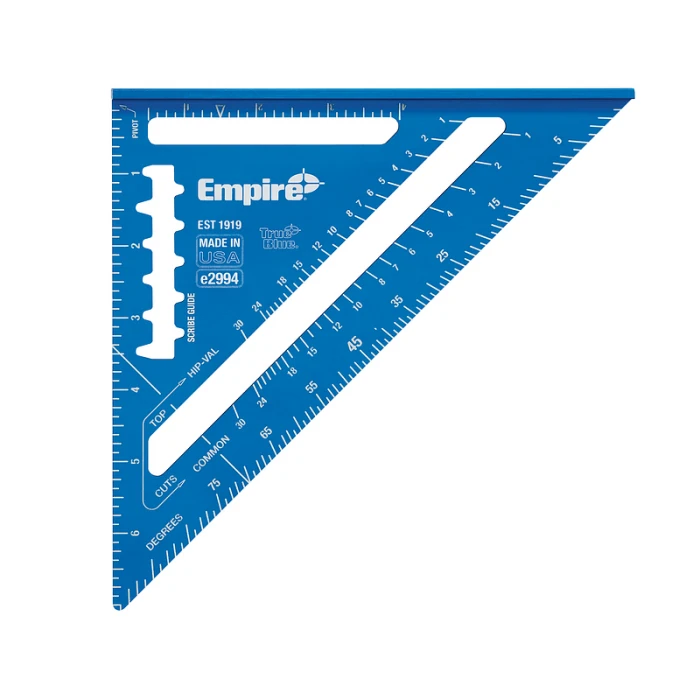 Escuadra de aluminio Empire de 7" (wide flange)