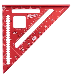 Escuadra de aluminio de 7" borde ancho